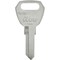 Hillman Traditional Key Automotive Key Blank Double For Fulton, 10PK 86761 - alternate 1